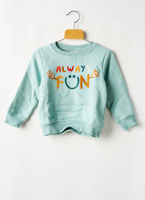 Sweat-shirt bleu TAPE À L'OEIL pour garçon