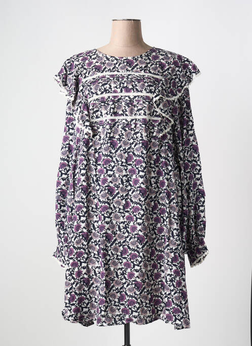 Robe courte violet ATELIER REVE pour femme