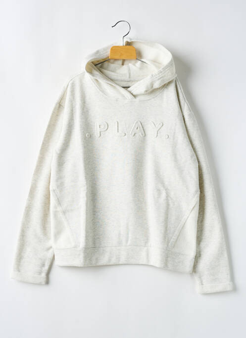 Sweat-shirt à capuche blanc ONLY PLAY pour fille