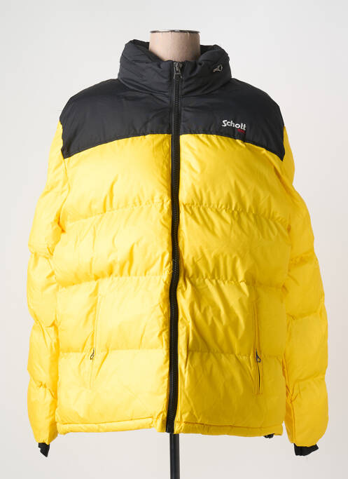 Doudoune jaune SCHOTT pour femme