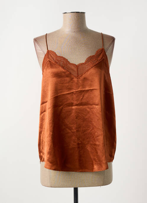 Top marron SEE U SOON pour femme