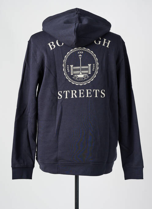 Sweat-shirt à capuche bleu ONLY & SONS pour homme