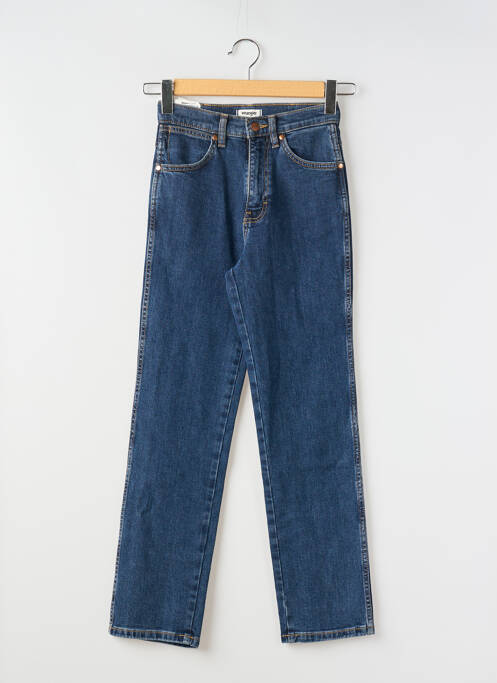 Jeans coupe droite bleu WRANGLER pour femme