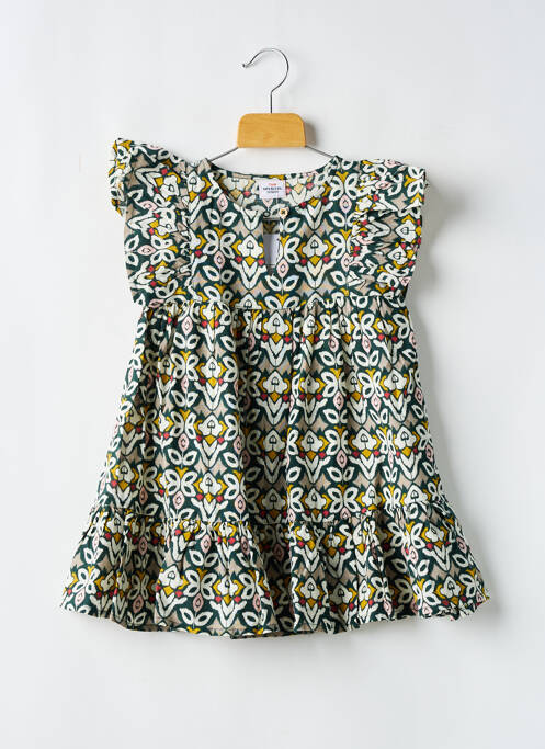 Robe courte beige TAPE À L'OEIL pour fille