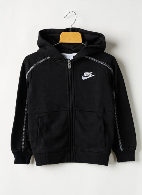 Veste casual noir NIKE pour garçon