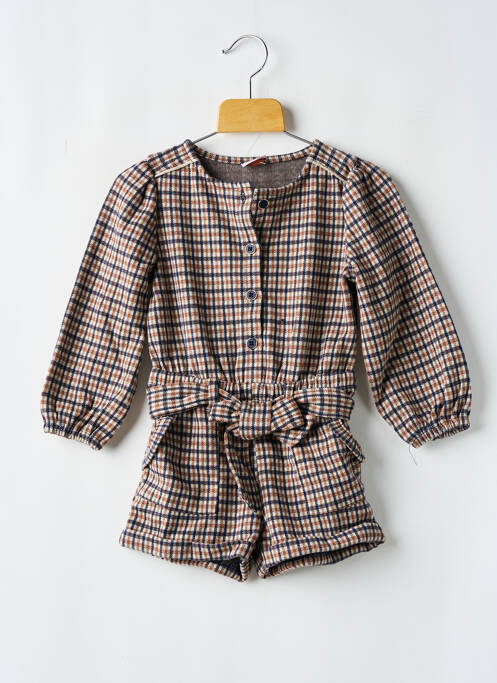 Combishort beige TAPE À L'OEIL pour fille