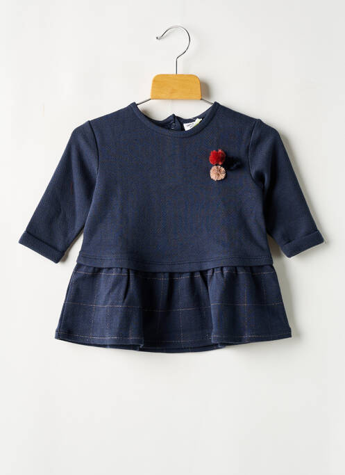 Robe courte bleu TAPE À L'OEIL pour fille