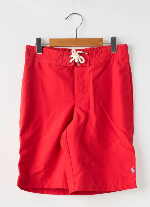 Short de bain rouge RALPH LAUREN pour garçon