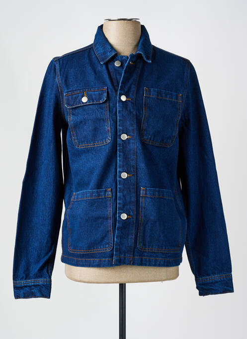 Veste en jean bleu CASUAL FRIDAY pour homme