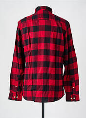 Chemise manches longues rouge SELECTED pour homme seconde vue