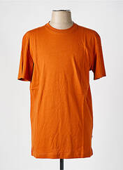 T-shirt marron SELECTED pour homme seconde vue