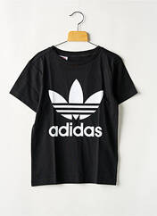 T-shirt noir ADIDAS pour enfant seconde vue
