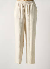 Pantalon droit beige Y.A.S pour femme seconde vue
