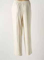 Pantalon droit beige Y.A.S pour femme seconde vue