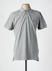 Polo gris SELECTED pour homme seconde vue