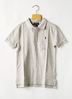 Polo gris RALPH LAUREN garçon