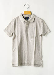 Polo gris RALPH LAUREN pour garçon seconde vue