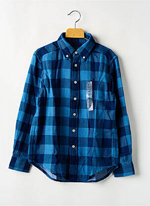 Chemise manches longues bleu RALPH LAUREN garçon