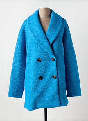 Manteau court bleu Y.A.S femme