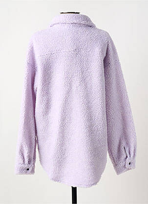 Veste casual col rond violet NOISY MAY femme