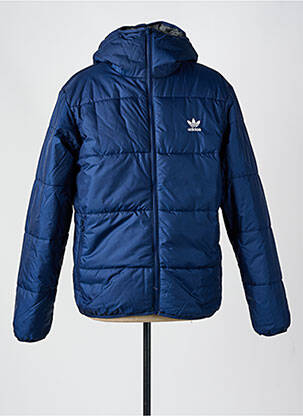 Doudoune col col montant bleu ADIDAS homme
