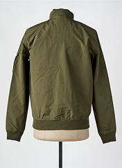 Blouson vert SCHOTT pour homme seconde vue