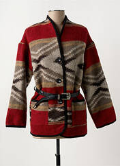 Veste casual rouge LA PETITE FRANCAISE pour femme seconde vue