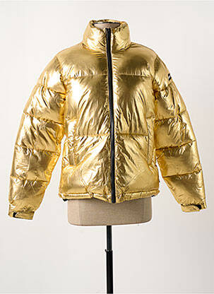 Doudoune jaune SCHOTT femme