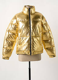 Doudoune jaune SCHOTT femme