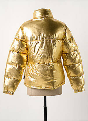 Doudoune jaune SCHOTT femme