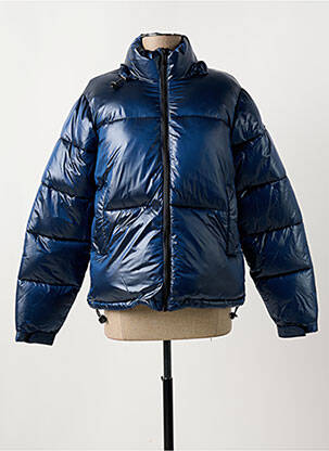 Doudoune bleu SCHOTT femme