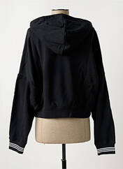 Sweat-shirt à capuche noir ADIDAS pour femme seconde vue