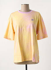 T-shirt violet ADIDAS pour femme seconde vue