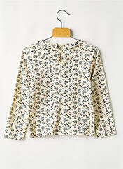 T-shirt blanc PETIT BATEAU pour fille seconde vue