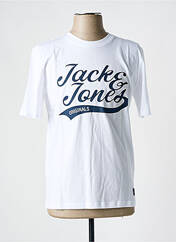 T-shirt blanc JACK & JONES pour homme seconde vue