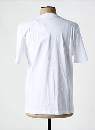 T-shirt col rond blanc JACK & JONES homme