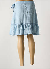 Jupe courte bleu PIECES pour femme seconde vue