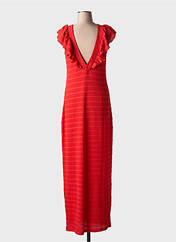 Robe longue rouge VILA pour femme seconde vue