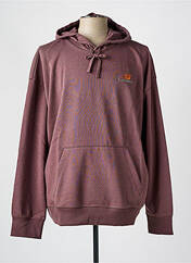 Sweat-shirt à capuche marron NEW BALANCE pour homme seconde vue