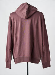 Sweat-shirt à capuche marron NEW BALANCE pour homme seconde vue