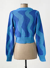 Gilet manches longues bleu NOISY MAY pour femme seconde vue