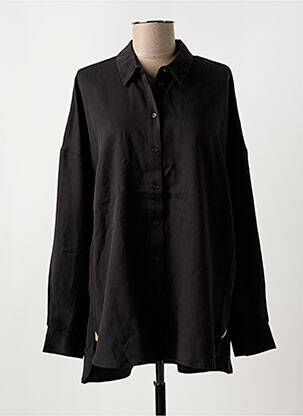 Chemisier noir SELECTED femme