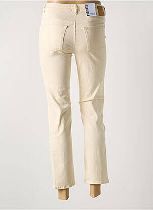 Jeans coupe slim beige PIECES femme
