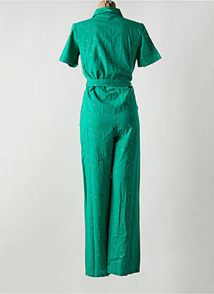 Combi-pantalon vert PIECES femme