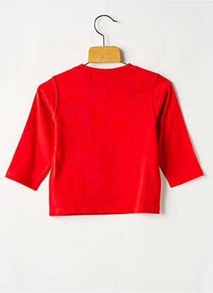 T-shirt col rond rouge TIMBERLAND garçon