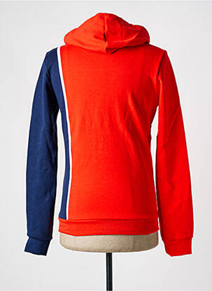 Sweat-shirt à capuche col rond rouge LE COQ SPORTIF homme