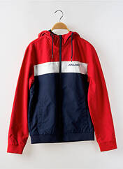 Coupe-vent rouge JACK & JONES pour homme seconde vue