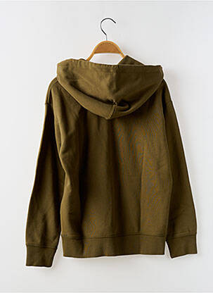 Sweat-shirt à capuche col rond vert LEVI'S femme