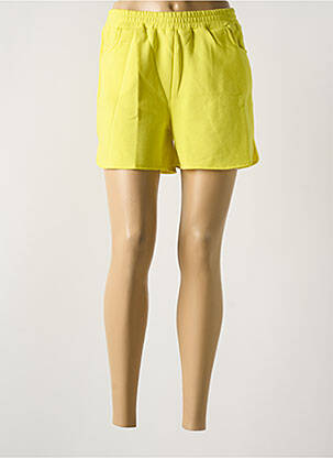 Short jaune NOISY MAY femme