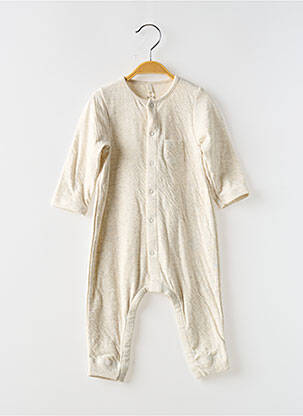 Combi-pantalon col rond gris PETIT BATEAU fille